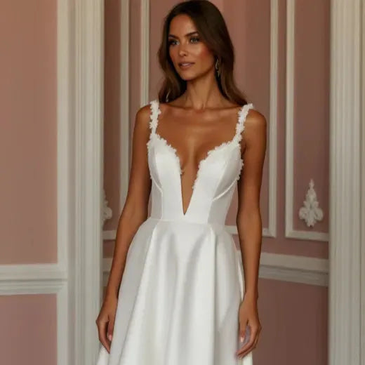 Fishtail Wedding Dress with a Stunning Silhouette for Modern Brides