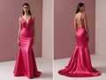 Elegant Prom Dress and Evening Gown with an Off-the-Shoulder Neckline for a Chic Look
