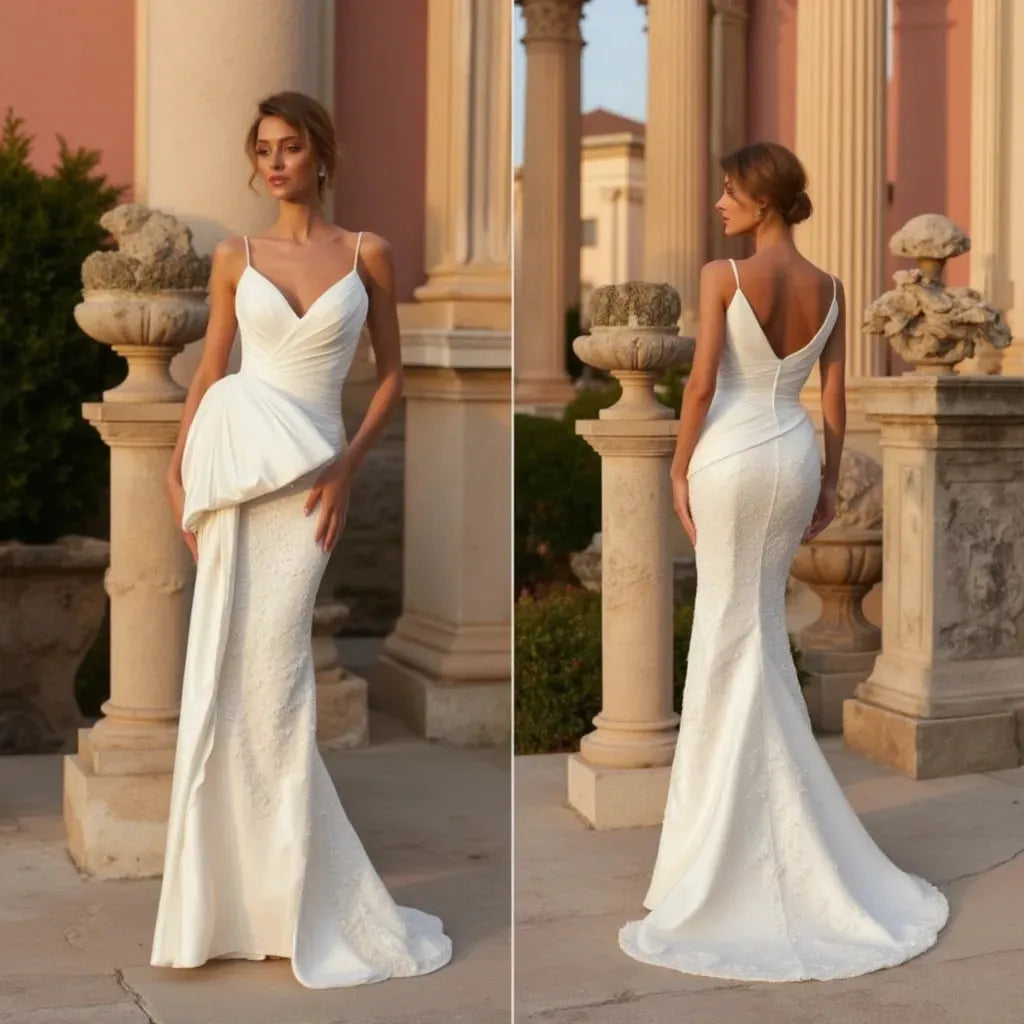 Mermaid Wedding Dress with a Luxe Fit for Brides Who Want to Shine