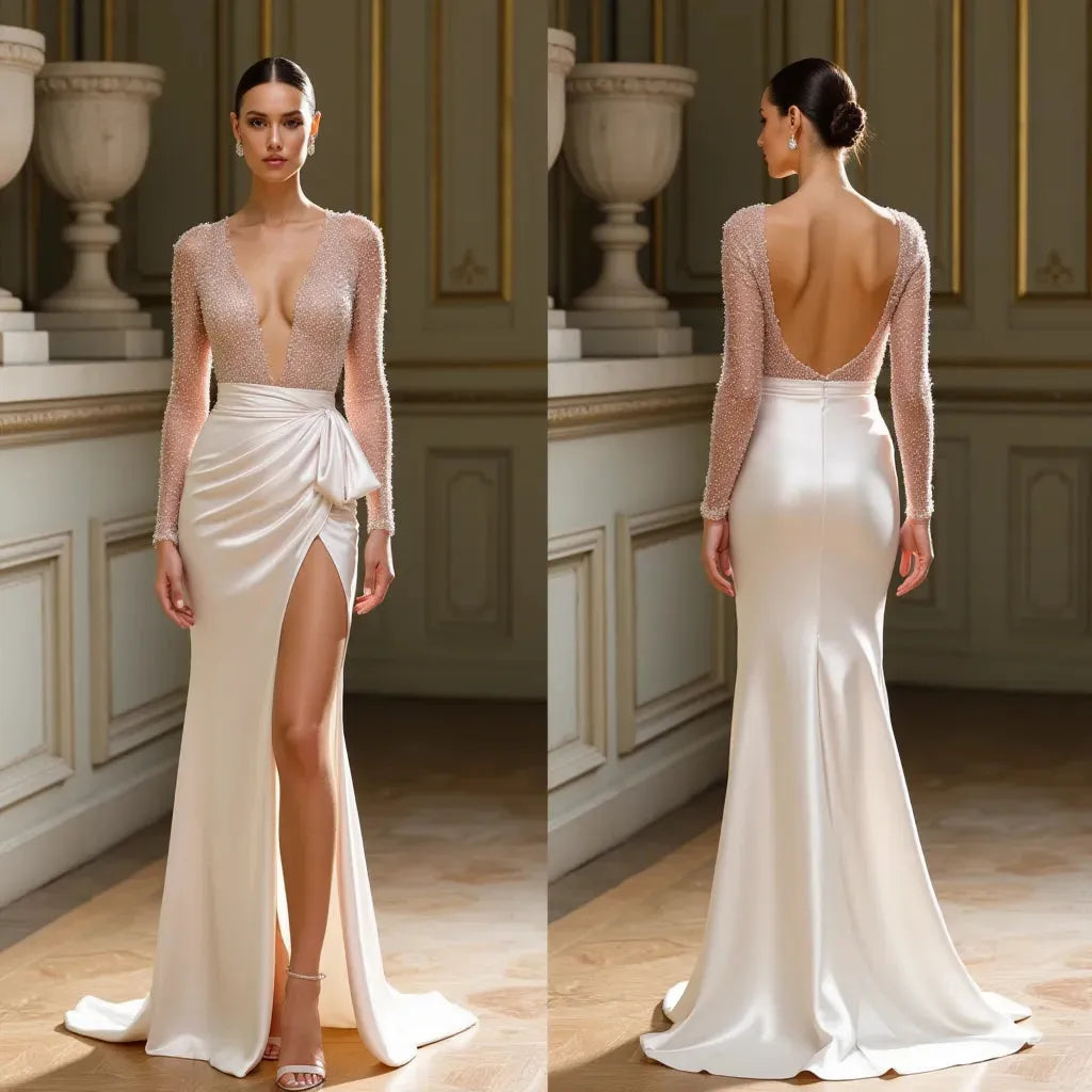 Mermaid Fishtail Wedding Dress for a Timeless and Elegant Style
