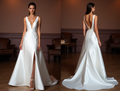 A-Line Wedding Dress with an Empire Waist for a Slimming Effect