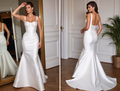Mermaid Wedding Gown with Intricate Beading for a Touch of Luxury