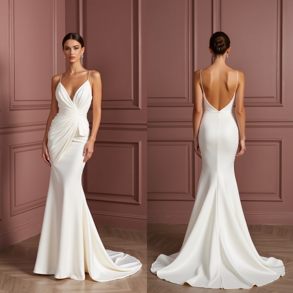 Luxury Tulle Wedding Dress with Beaded Straps and Sweetheart Corset Bodice
