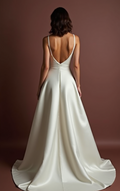 A-Line Wedding Dress with Layers of Organza for a Luxurious Feel