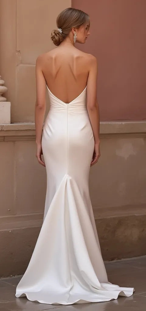 Glamorous Mermaid Wedding Dress with Stunning Embellishments