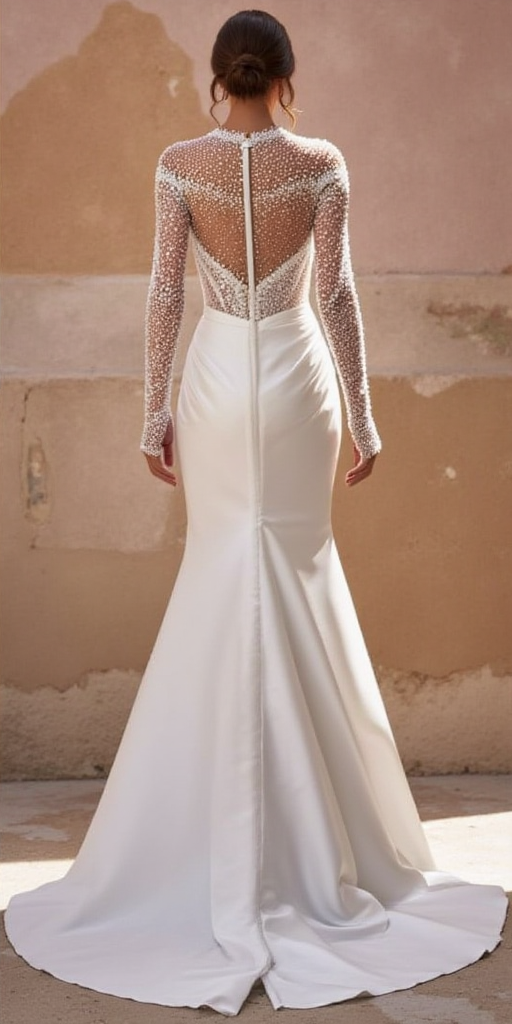 A-Line Wedding Dress with Spaghetti Straps for a Light and Airy Feel